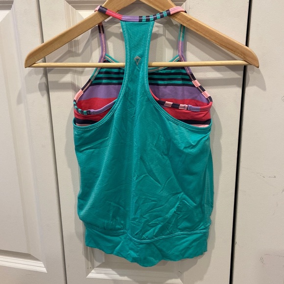 Ivivva Green, Pink & Purple Double Dutch Tank Top - Picture 4 of 6